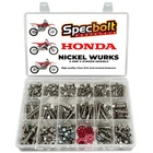 Honda CR Nickel Wurks Bolt Kit CR80 CR85 CR125 CR250 CR500 Ti Look 125 250 500