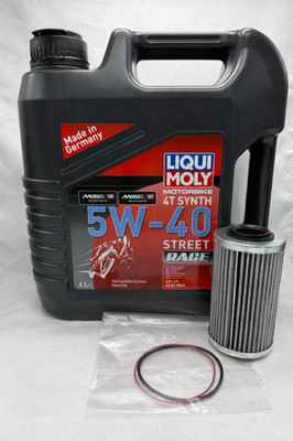 Sea-Doo Liqui Moly RXPX RXTX GTX 325 Vollsynthetisches Motorölwechselset 5W-40