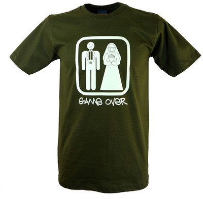 Fun Retro Art T-Shirt - Game Over