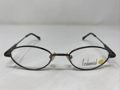 Fundamentals F503 GM 45-17-130 Gunmetal Metal Full Rim Eyeglasses Frame NA11