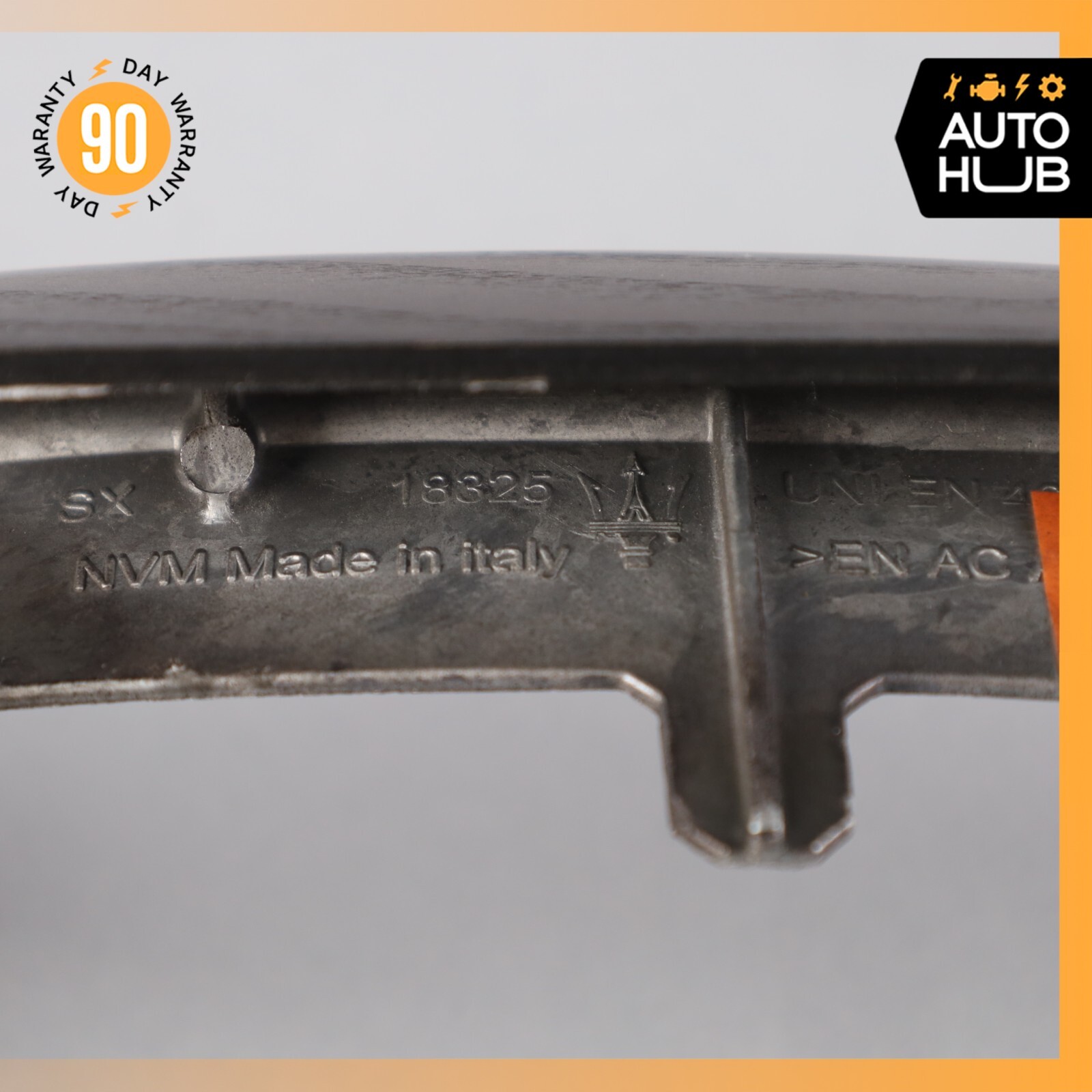 2015 Maserati Quattroporte M156 Upper Steering Column Trim Wood OEM 32k
