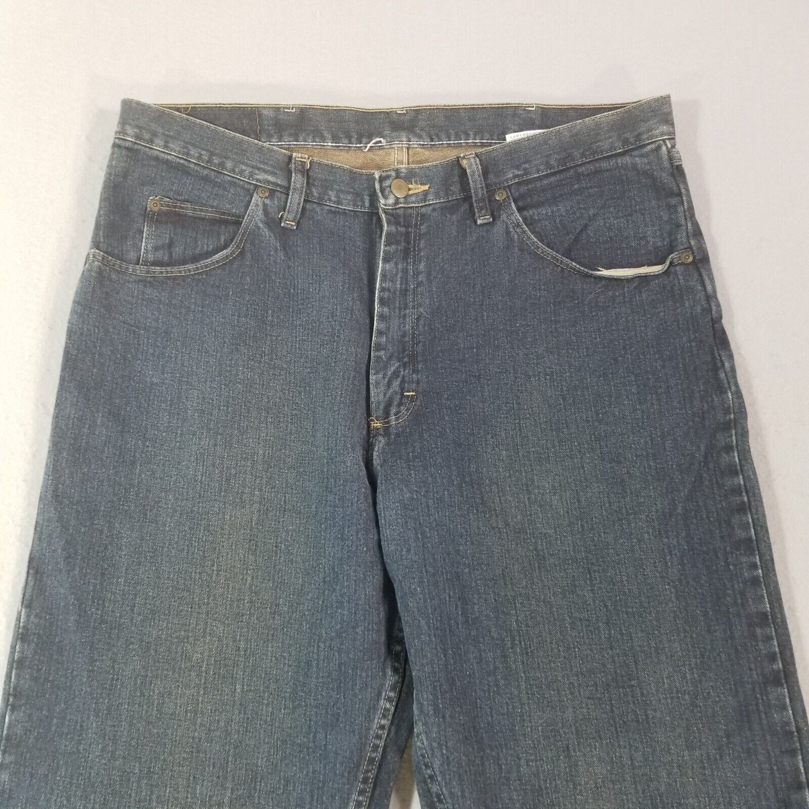 Wrangler jeans men's 36x34 regular fit straight b… - image 2