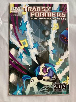 TRANSFORMERS #30 NM 2014 CONVENTION MY LITTLE PONY VARIANT