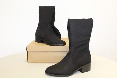 Steve Madden Georgette Overknees Damen Schwarz Größe 38 Neu