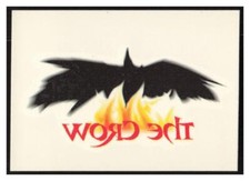 1996 Kitchen Sink Press The Crow: City of Angels Tattoos 8 Flaming Crow -