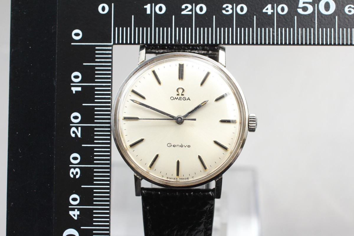7/31終了　〔ジャンク品〕オメガ　　GENEVE2828 ▷[EXC+5] Vintage OMEGA Geneve Seamaster Tool.106 Silver Men