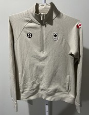 Team Canada Olympic Team Lululemon Engineered Warmth Jacket Sz 8 Rare