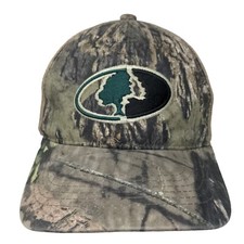 Mossy Oak Snapback Trucker Hat Camouflage OSFM Embroidered Mesh Back Outdoor Cap