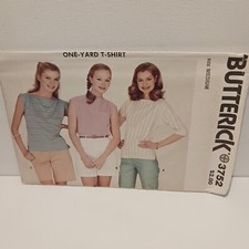 Vintage Butterick Pattern 3752 Size M T-SHIRT UNCUT