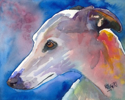 High Resolution Print of Original Fine Art Watercolor by Ron Krajewski