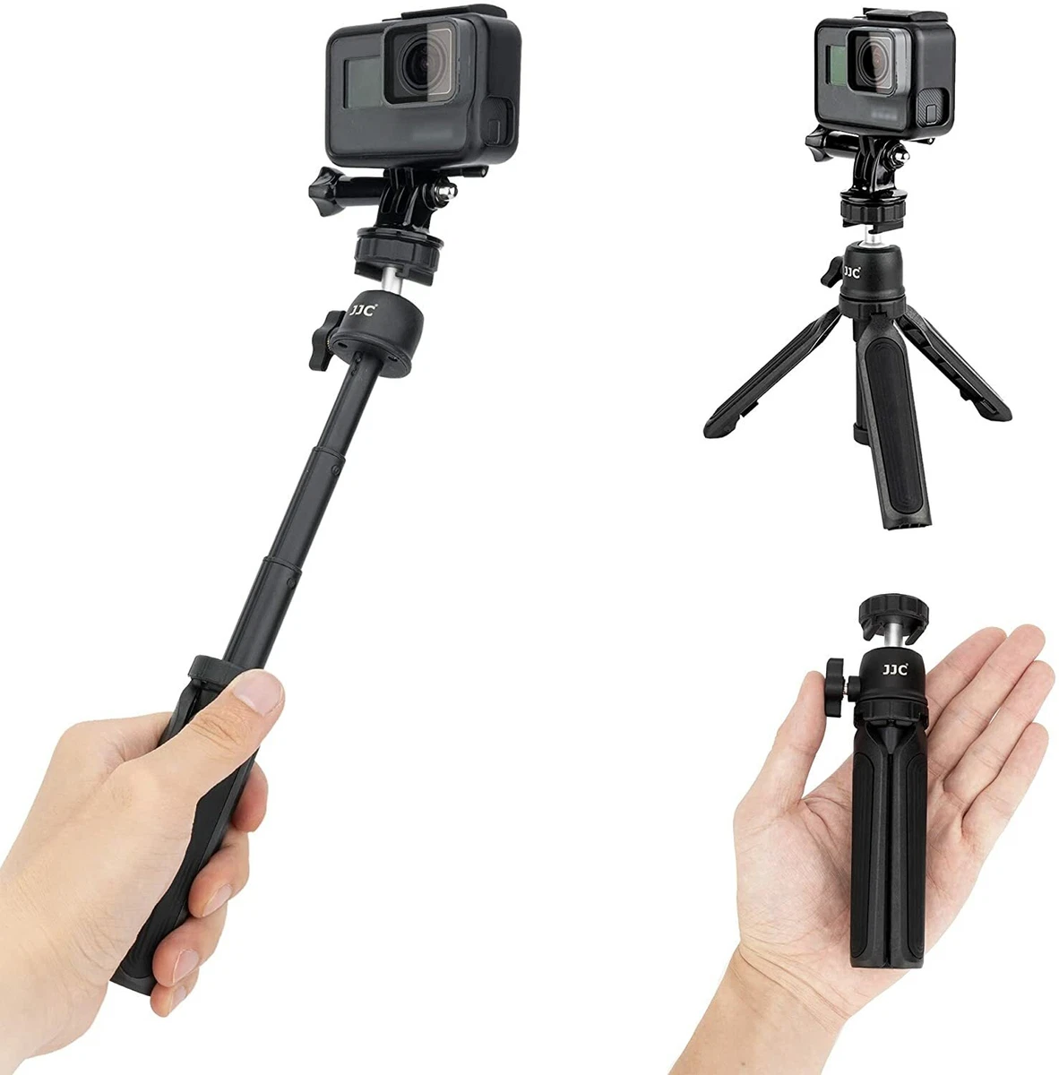 Extendable Selfie Stick Mini Tripod for GoPro Hero 9 8 DJI Osmo Action  Camera