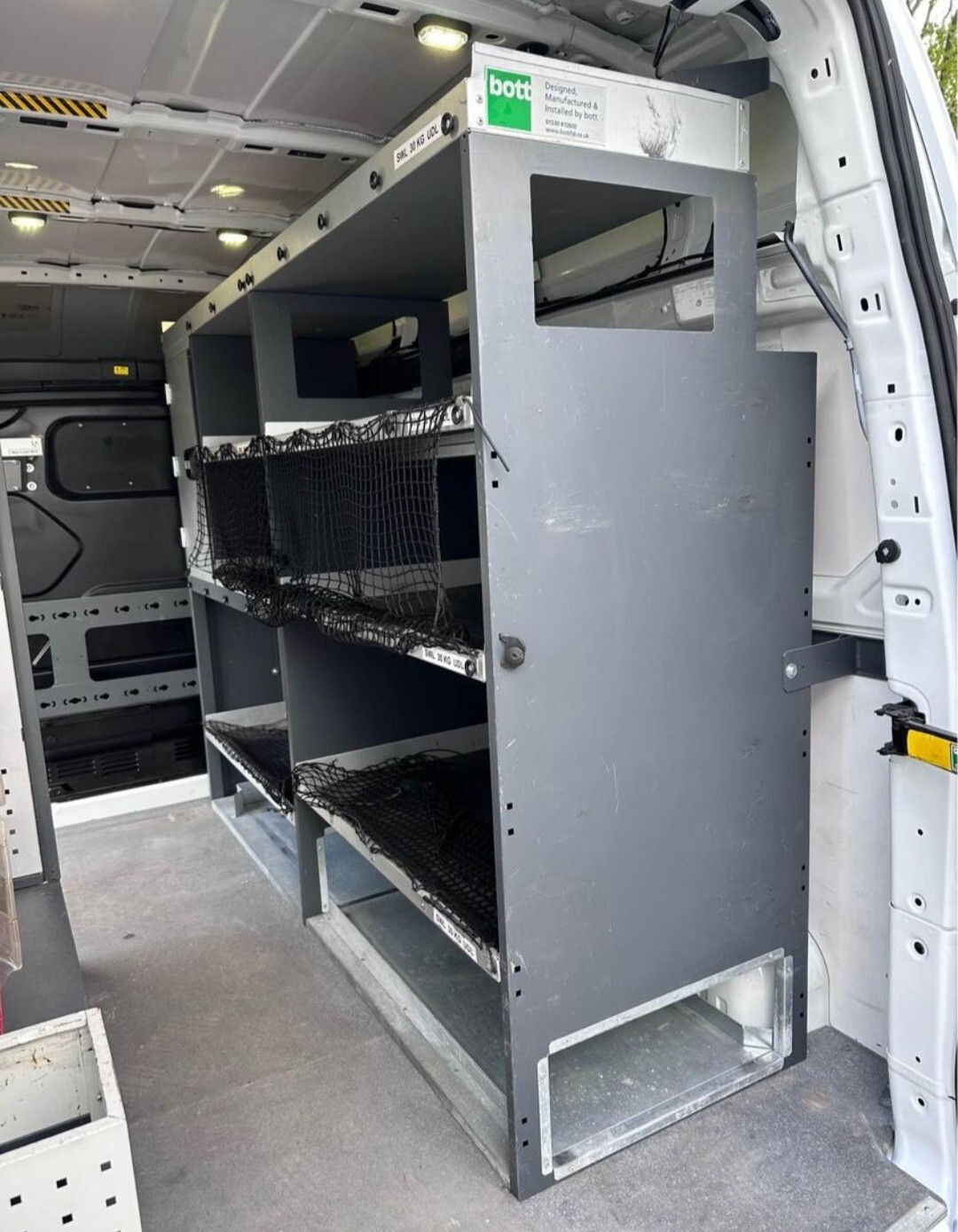 VAN RACKING SHELVING BOTT VAN SHELVING SHELVES VICE BOTT SWB