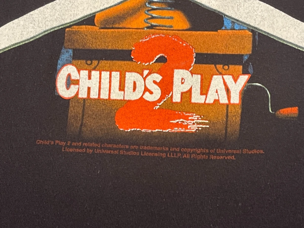 Vintage Child's Play 2 Movie T Shirt Adult L Large