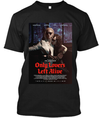 NWT Only Lovers Left Alive Romance Horror Film Poster Logo T-Shirt