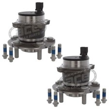 Ford Focus Mk2 2004-2012 Rear Wheel Hub Bearing Kits With ABS Sensor Pair x2