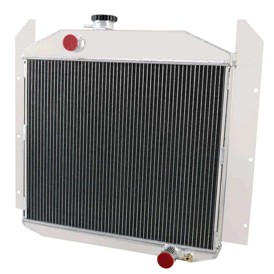 3Row Aluminum Radiator for 1949-1952 1951 Studebaker Pickup  2R11 2R10 2R6 2R5 - Imagem 4 de 4