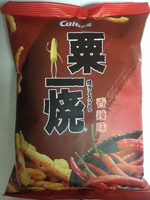 calbee grill a corn hot and spicy