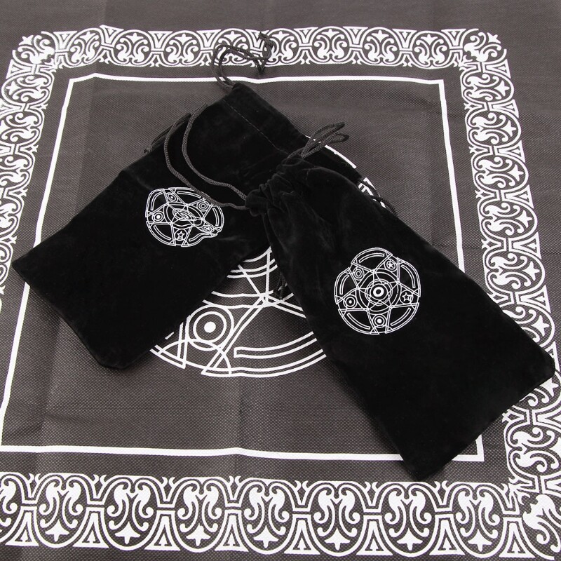 Drawstring Bags Dice Bag Board Games Tarot Card Bag for Jewelry