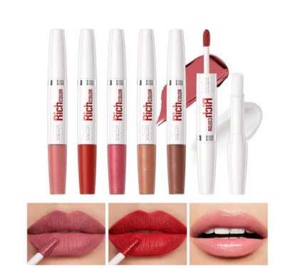 Rouge a levres Stay Rich Color + Baume Qibest - Photo 1/4