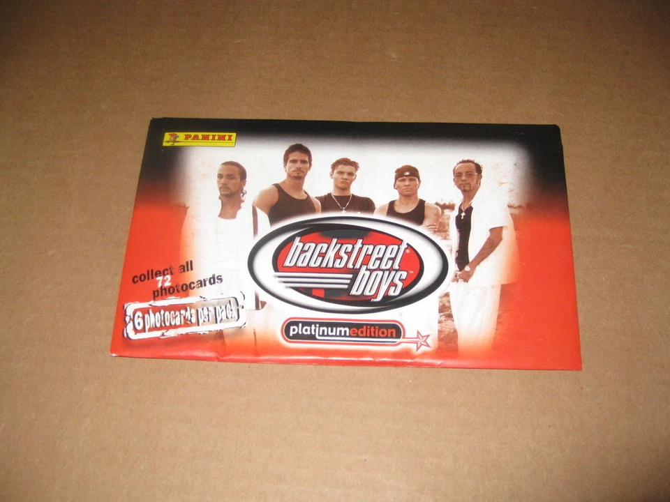 Backstreet Boys Platinum Edition Music 24 Loose Trading Card Unopened Packs