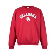 University of Oklahoma Sooners Red Crewneck Sweatshirt XL NEW NWT