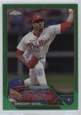 2023 Topps Chrome Update Green Refractor 86/99 Gregory Soto #USC181 11ur