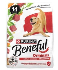 Purina Beneful Originals with Farm-Raised Beef Natural Dry Dog Food Recipe 14 lb 1.57 per pound
