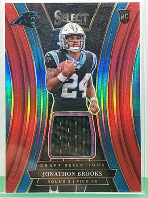 2024 Panini Select - Jonathon Brooks Draft Selections Materials (RC)