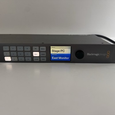 Blackmagic Design Smart Videohub CleanSwitch 12x12 SD/HD/3G/6G-SDI