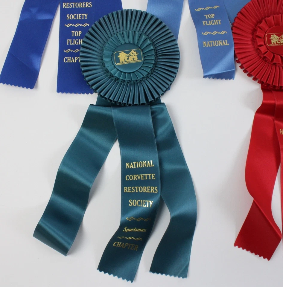 9 Abzeichen NCRS National Corvette Restorers Society (461-2 H86) - Bild 2 von 4