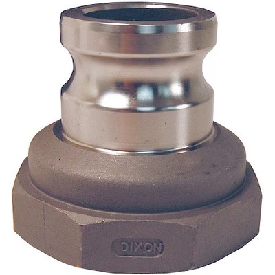 Dixon 2015-A-Ss Cam And Groove Adapter, 2'', 316 Ss