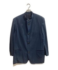 ISSEY MIYAKE MEN          Mao collar tailored jacket navy ME61-FD233