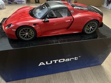 AUTOart Porsche 918 Spyder Red 1/12 Model Car (12122)