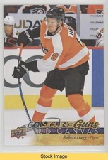 2017-18 Upper Deck UD Canvas Young Guns Robert Hagg #C215 READ fv4