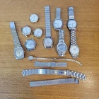 Vintage Watch Lot Of 14 Pieces Untested  Parts/Repair