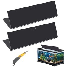 Aquarium Lids Polycarbonate Canopy 2 Pieces Set 22.95 x 16.61 x 0.12 Inch for...