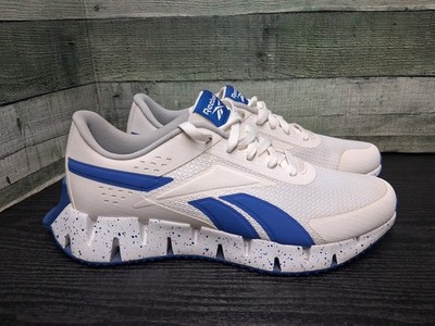 Size 10 Mens - Reebok Zig Dynamica 4 White Vector Blue 