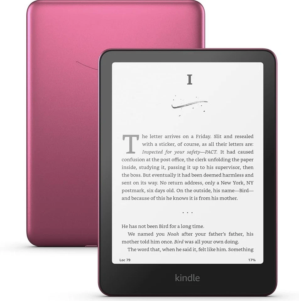 New Amazon Kindle Paperwhite 12th Gen 32GB wireless charging-Metallic Rαspberry - Image 2 of 4