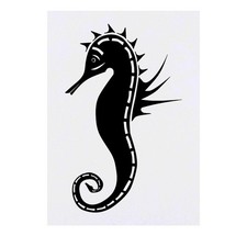 'Seahorse' Temporary Tattoos / Transfers TO00042180