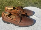 Allen Edmonds Woodhaven Brown Leather Kilt Loafer Oxford Shoes Men Size 10 B — photo 1