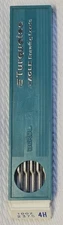 Vintage 4H Berol Turquoise Eagle Drawing Leads #2375 w/Case 11/12 NOS