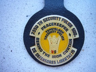 A27) Berlin TEMPELHOF U S Sicherheitspolizei Tempelhof Security Police