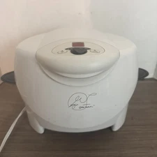George Foreman GV5 Lean Mean Mini Roasting Machine Roaster White *no Drip Pan