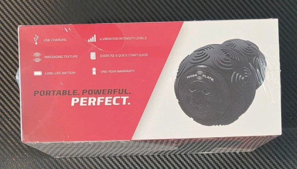 Power Plate Dual Sphere Targeted Vibration Massage Roller, 4 Intensity Levels - Image 4 of 4
