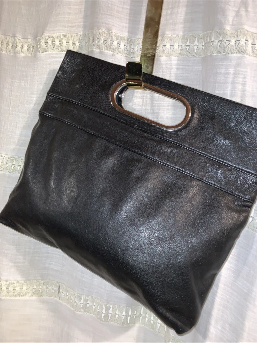 Banana Republic Leather Exterior Black Bags & Handbags for  display picture 1
