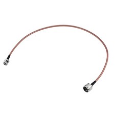 Low Loss RF Coaxial Cable Connection Coax Wire RG-142 N Male to BNC Male 2 Ft