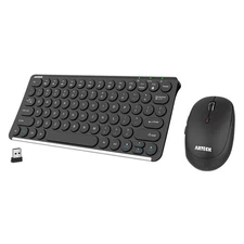 Arteck Wireless Keyboard and Mouse Combo - Slim Rechargeable PC Laptop Window...