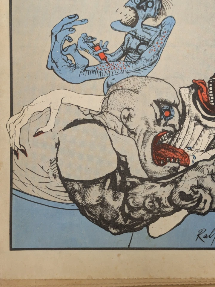 Rolling Stone Magazine #96 Nov 25, 1971 Fear & Loathing in Las Vegas Steadman - Image 4 of 4