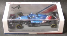 Spark 1/43 Alpine F1 A521 #14 Fernando Alonso Bahrain GP 2021 Model New