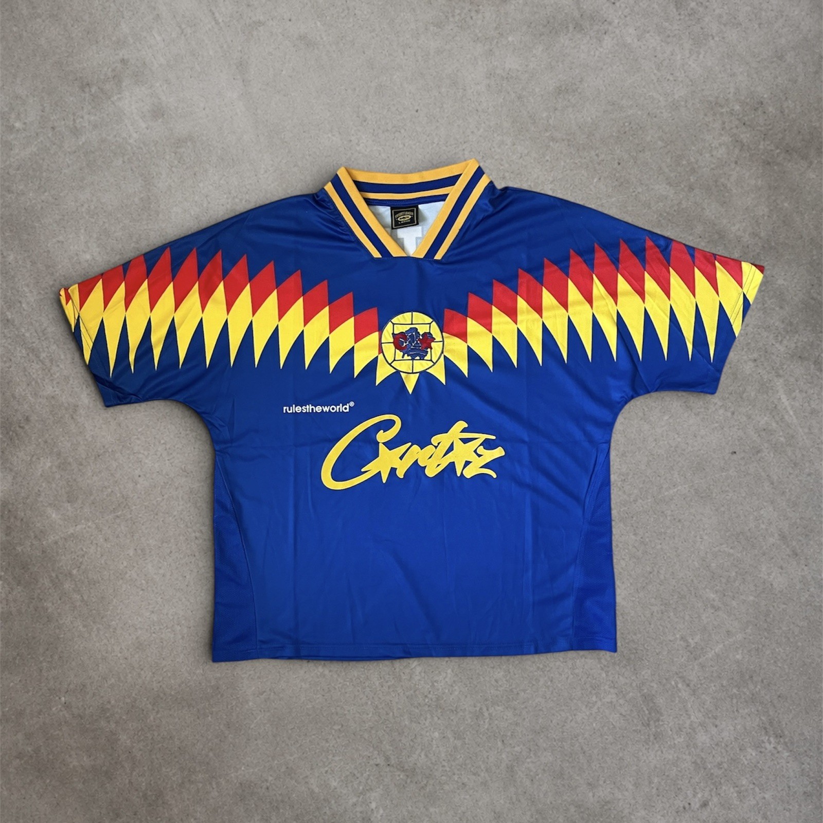 Corteiz Club RTW Football Jersey Blue